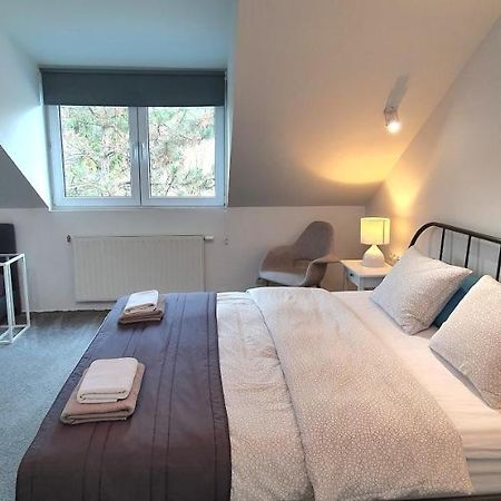 Loft 85 M2 Wilanow Krolewski Self Checkin Warschau Exterior foto