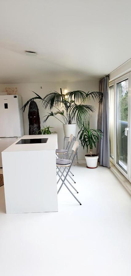 Loft 85 M2 Wilanow Krolewski Self Checkin Warschau Exterior foto