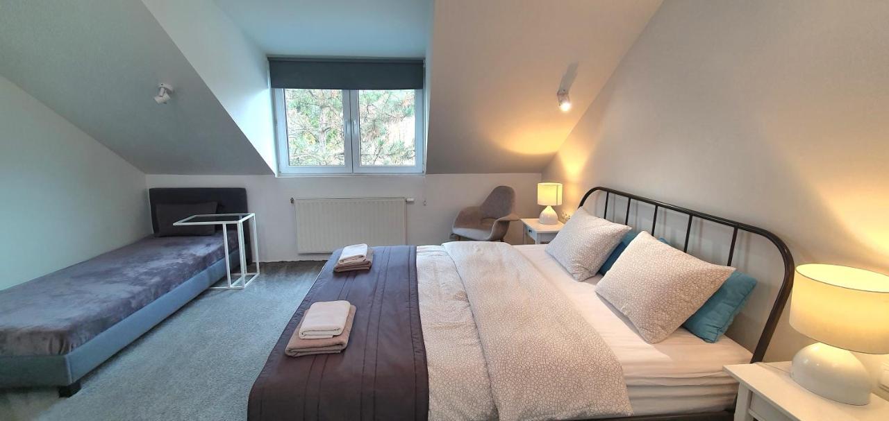 Loft 85 M2 Wilanow Krolewski Self Checkin Warschau Exterior foto