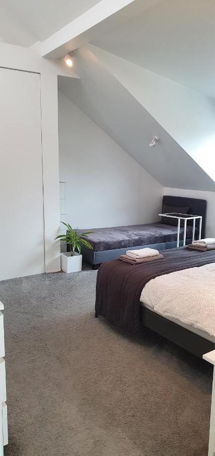 Loft 85 M2 Wilanow Krolewski Self Checkin Warschau Exterior foto